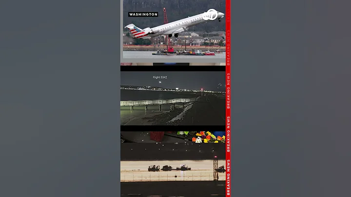 New footage of the deadly DCA midair crash released by NTSB shows the moment of impact