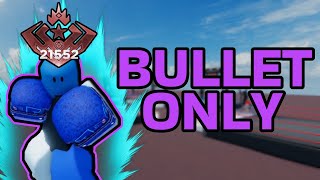 Can You Reach World Champion using ONLY BULLET STYLE? | untitled boxing game roblox