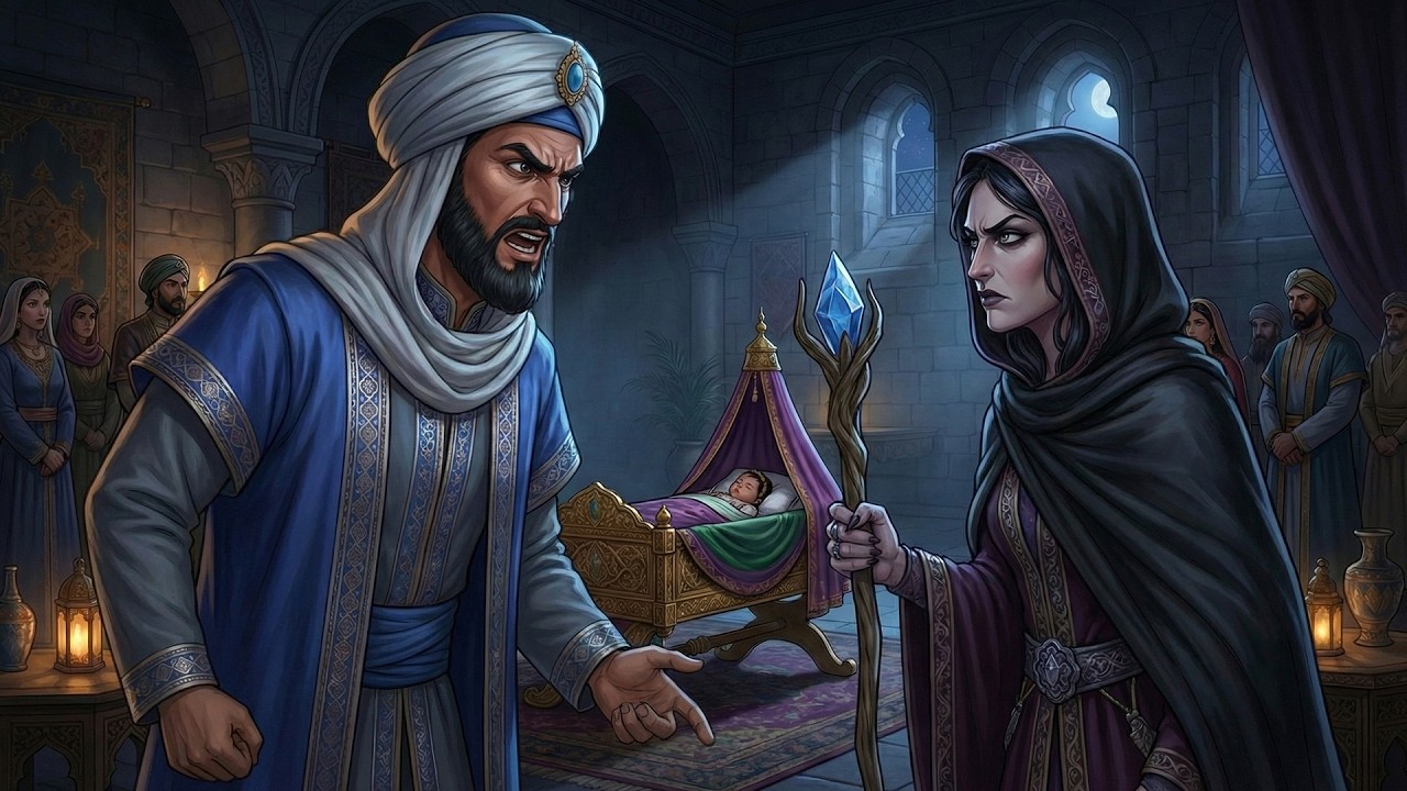 قصة ملك رفض الزواج من الساحرة فلاحقته لعنة ذات الدواهي | حكاية مشوقة