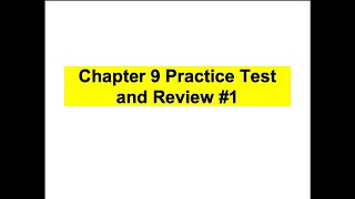 Geometry Chapter 9 Practice Test and Review #1 Net Worth