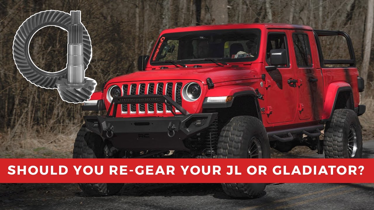 When Should You Re-gear Your Jeep JL or Gladiator? - YouTube