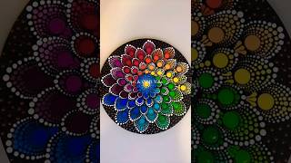 Vibrant Rainbow Dot Mandala  #trending  #shorts #viral #dotmandalaartist #trendingshorts #trending Wealth