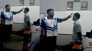 SADIS, Guru Tampar Siswa SMK Kesatrian Purwokerto di Depan Kelas, Begini Nasibnya