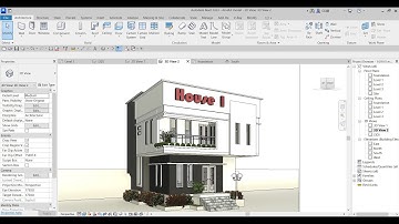 How to create solid text on a building in revit 2023