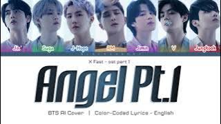 BTS AI Cover 'Angel Pt. 1' (Color Coded Lyrics) Full Version