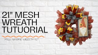 21" Mesh Wreath Tutorial