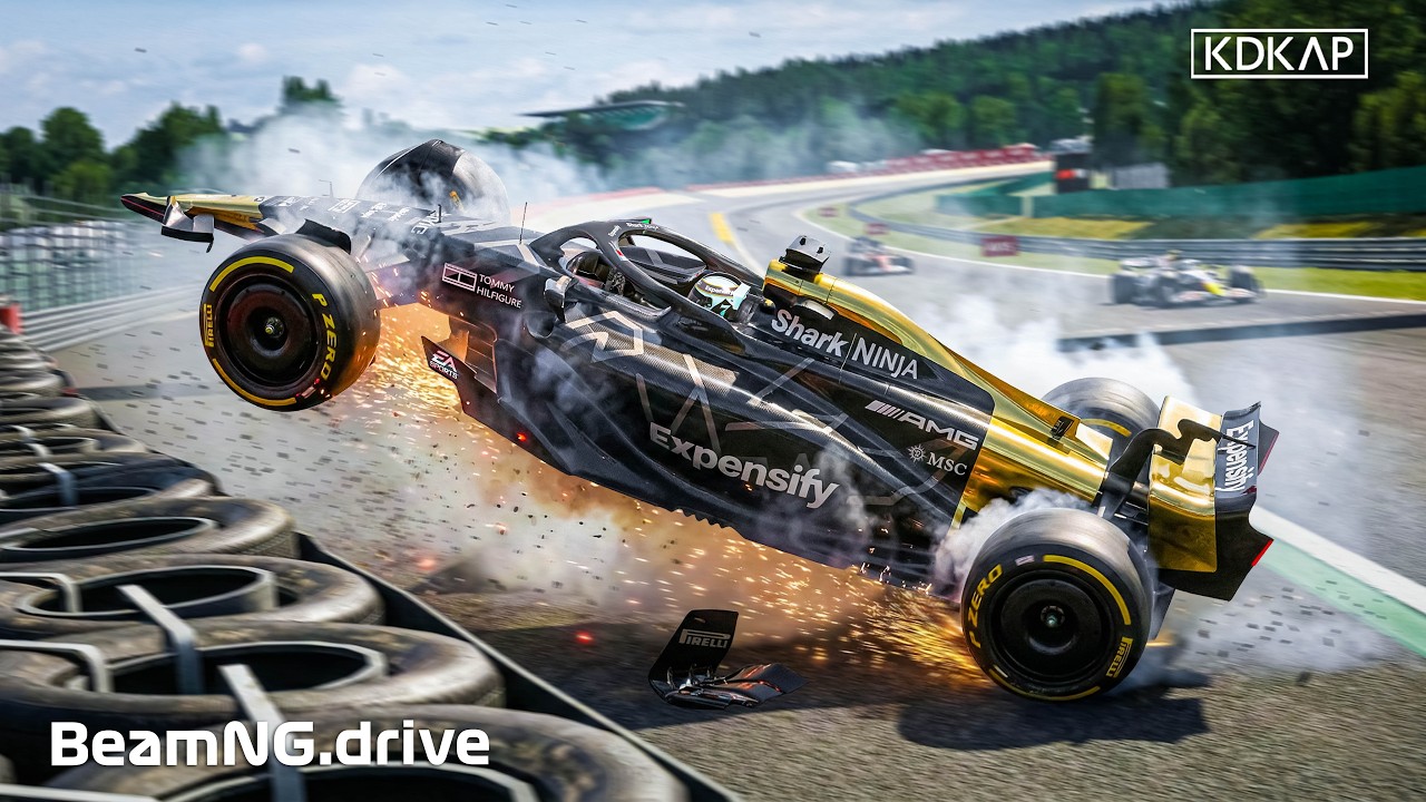 Best Motorsport Crashes of February 2026 | BeamNG.drive