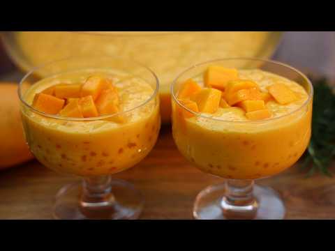 🥭 If You Have a Mango, Make This Tropical Dessert in Minutes | Tapioca with Coconut 🥥