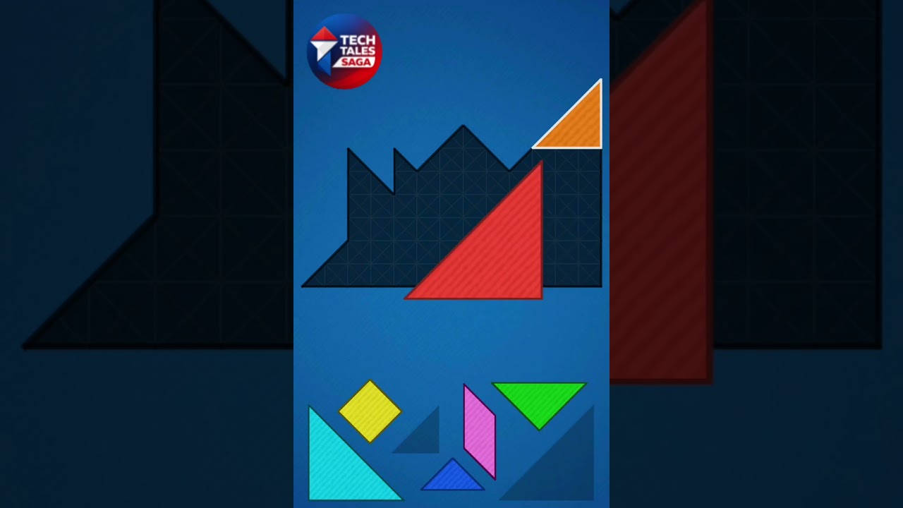 🧩Tangram Puzzle Challenge!🧩[292] 