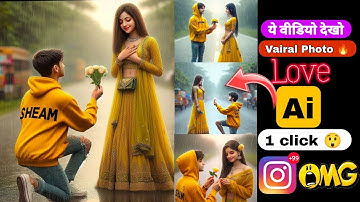 Create 3D Ai Couple Propose ❤imagecreator 2024 | Couple propose ai photo editing bing image creator