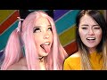 My girlfriend reacts to Belle Delphine's long awaited return to form
