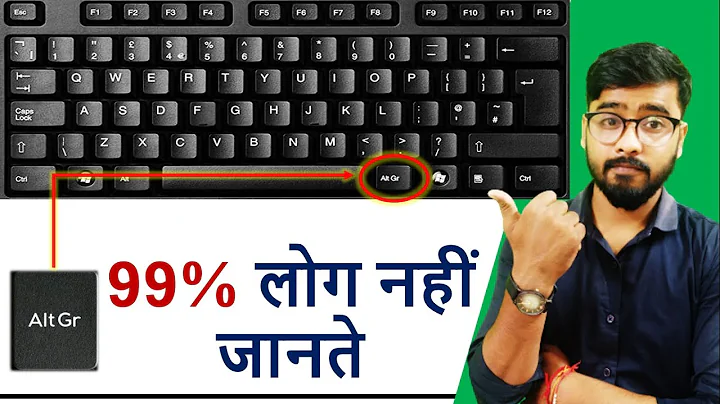 Alt Vs Alt Gr || Use of Alt Gr key || Keyboard Tutorial in Hindi || @GetsetflyFACT