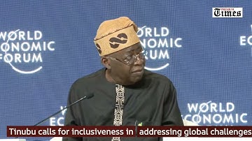 calls for inclusiveness in addressing global challenges