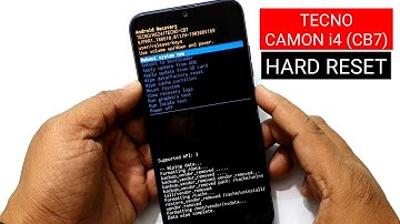 Tecno CAMON i4 (CB7) Screen Unlock | Fingerprint Unlock | Factory Reset | Pattern Unlock