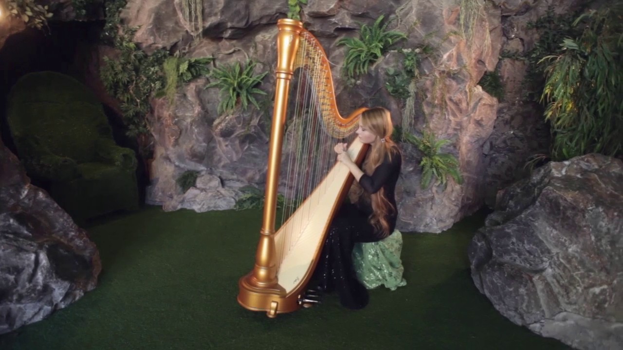 Арфа - Сметана-Трнечек "Влтава" Moldau - Арфистка Анастасия Коноплева ...