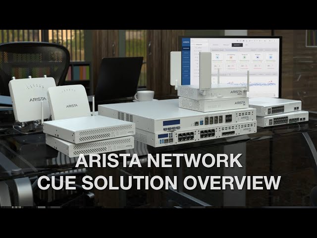 Arista CUE Solution Overview class=