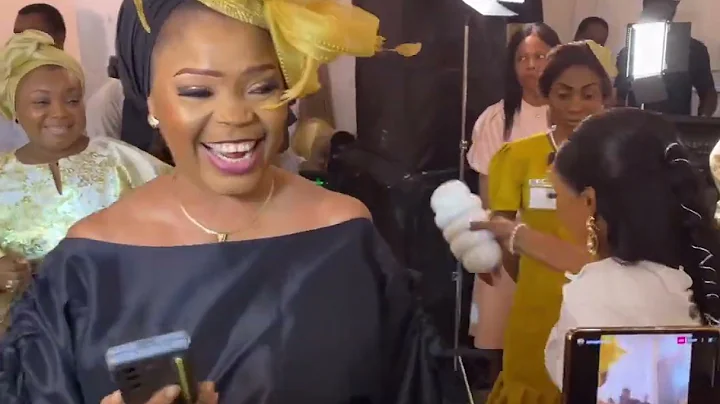 IYABO OJO SURPRISED AT HER DAUGHTER'S WEDDING'S MOTHER'S NIGHT CELEBRATION