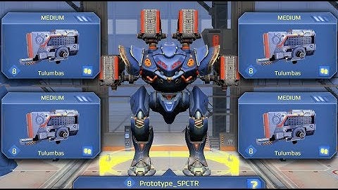 War Robots [3.7] Test Server  - One Robot 11 Kills |  New Robot SPECTRE