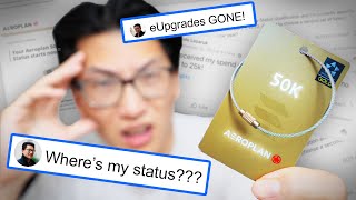 MASS CONFUSION Over Aeroplan Elite Status...