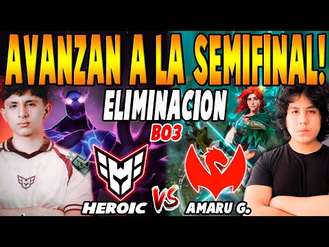 HEROIC vs AMARU GAMING [BO3] - ELIMINACION "WISPER, TAILUNG vs WITS" - PGL WALLACHIA SEASON 7 DOTA 2