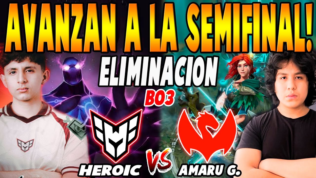 HEROIC vs AMARU GAMING [BO3] - ELIMINACION "WISPER, TAILUNG vs WITS" - PGL WALLACHIA SEASON 7 DOTA 2