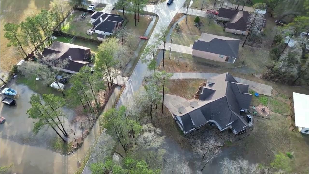 Lake Chateau Woods Flooding Jan 24, 2023 YouTube