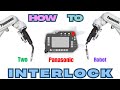 How To Interlock Two Panasonic Robot Practically || Interlocking Concept in Robot || Panasonic Robot
