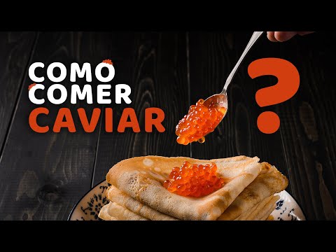 Video: Cómo Servir Caviar Rojo