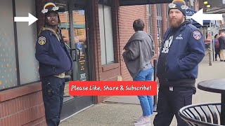 1A Sunnyside Dispensary Strip District! PalAmerican Security Guards Show Their Lack Of Training!