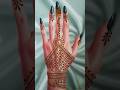Back Hand Mehndi Design 2026 | Easy Net (Jaali) Pattern Henna 🌿✨