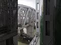 HUGLI RAIL BRIDGE And the Ganges River below#shorts...
