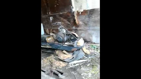 Pull starting skidoo