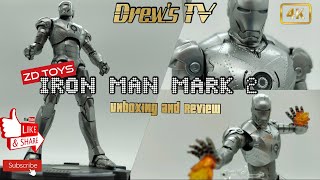 ZD Toys Iron Man Mark 2 (Mini Hot Toys) 4k english