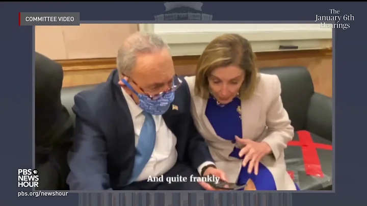 WATCH: In new Jan. 6 footage, congressional leader...