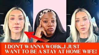 WIVES ARE TIRED OF WORKING...Men should provide more..! 