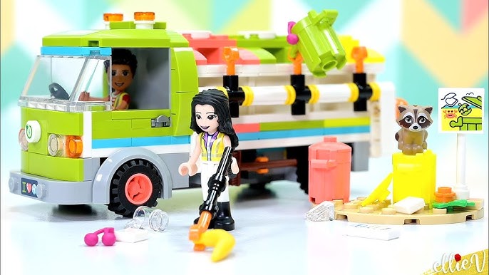 LEGO Instructions Friends 41712 Recycling Truck - YouTube | Konstruktionsspielzeug