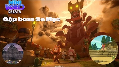 Mini World Sinh Tồn SS 2 ll tập 3 ll Đối Đầu với Giun Các Và Đánh Bại Giun Thần