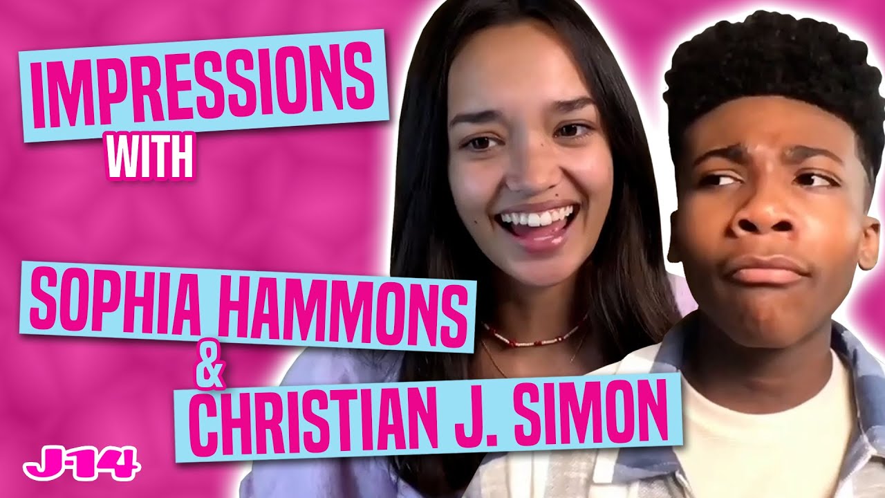 'Impressions' with Sophia Hammons & Christian J. Simon, Co-Stars of New Disney Film 'Under Wraps'