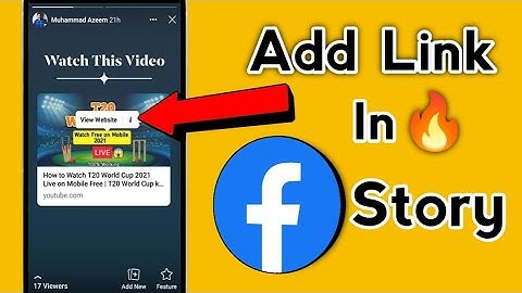 How to Add Link on Facebook Story || Add Clickable Link in Facebook Story