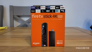New Fire TV Stick 4K Max 2023 Unboxing & Startup firestick 4k amazon alexa howto tutorial