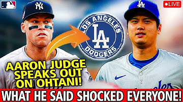 🚨 Aaron Judge Calls Shohei Ohtani 