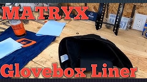 Polaris Matryx Platform Glove Box Liner Overview and Install!!
