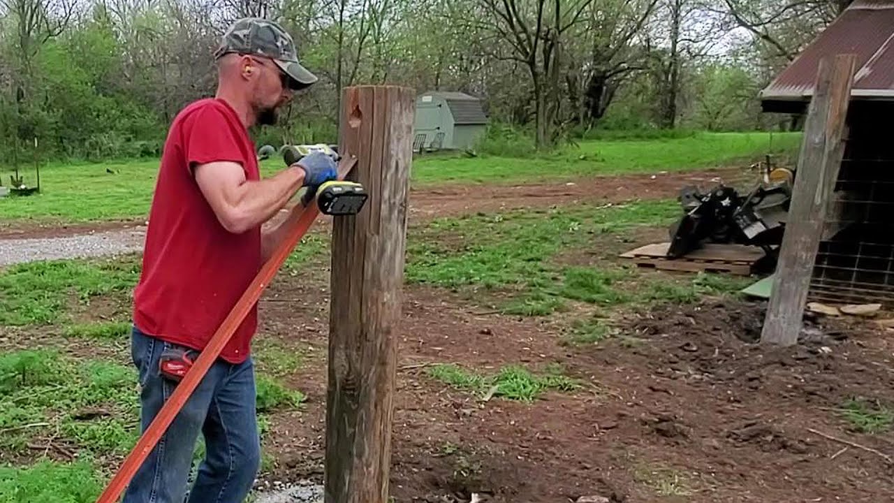 WedgeLoc TPost Corner Brace Installation YouTube