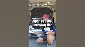 Here’s how to install rear sway bars from SuperPro on a Lexus GS300!