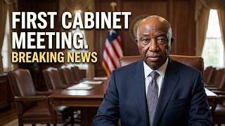 President Boakai Leads First Cabinet Session 2026