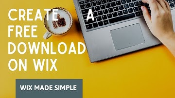 Create a Free Offer/Download  in Wix