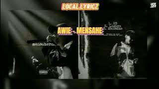 Awie - Mensahe (Lyrics)