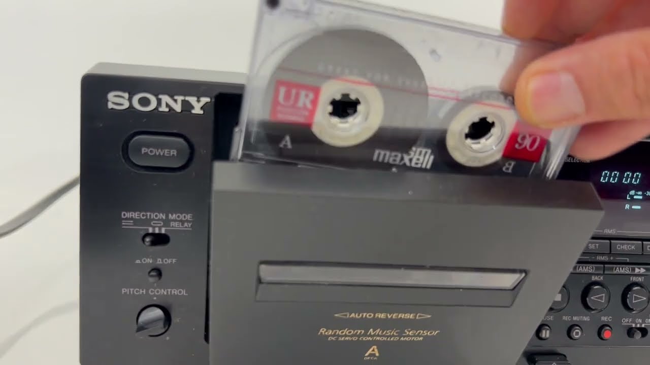 SONY Stereo Dual Cassette Deck Player RECORDER TC-WE675