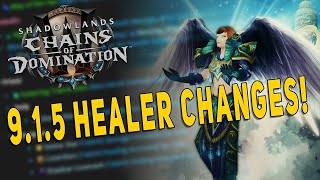 Shadowlands 9.1.5 HEALER CHANGES! Most Popular Covenants, Class Buffs, AoE Cap & More | WoW PTR