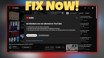 How to Bypass New YouTube Anti AdBlock Detection | No uBlock - AdBlocker Blocked on YouTube Easy Fix